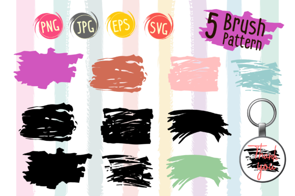 Brush Pattern for Creative Projects