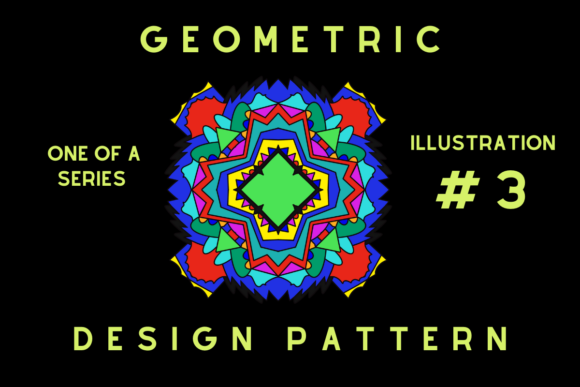 Geometric Design Pattern 3 Graphic: A Modern Visual Language