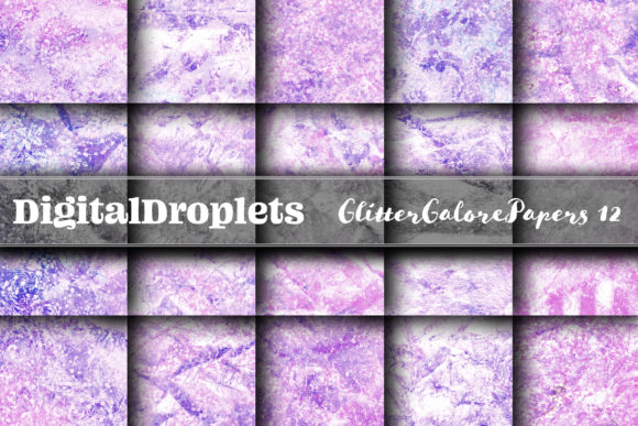 Glitter Galore Papers V. 12 Collection: A Unique Blend of Texture and Elegance
