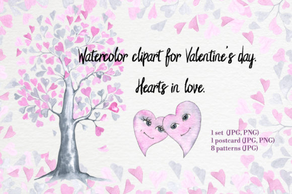 Hearts in Love, Valentine’s Day Clipart: A Versatile Creative Resource