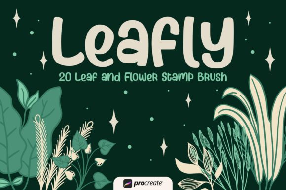 Leafly - Procreate Stamp Brush: A Creative Tool for Digital Artists